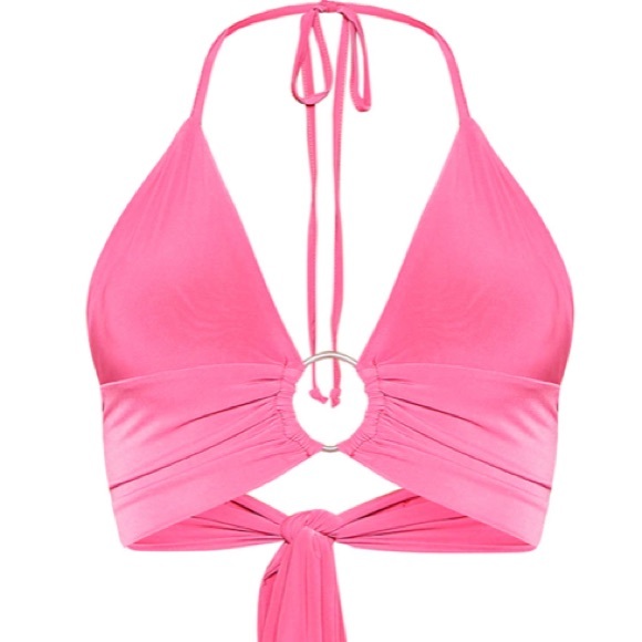 Hot Pink Plunge Ring top - Picture 2 of 4